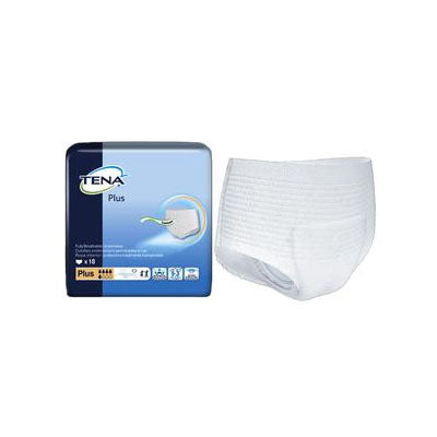 Essity TENA Protective Underwear Plus, 2XL, Unisex, White (72508)