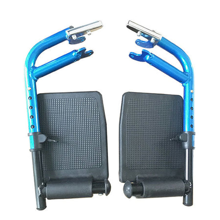 Replacement Front Rigging in Blue for the Everest & Jennings Transport Chair (EJ78-FRBLUE)