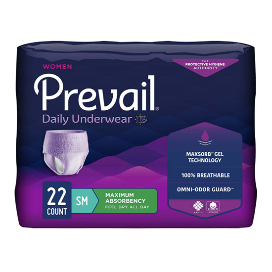 First Quality Prevail Underwear For Women, Small, 20" - 34" Waist (PWC-511)