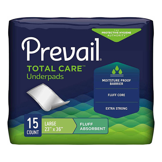 Prevail Total Care Disposable Underpad Fluff, 23" x 36" (UP-120/1)
