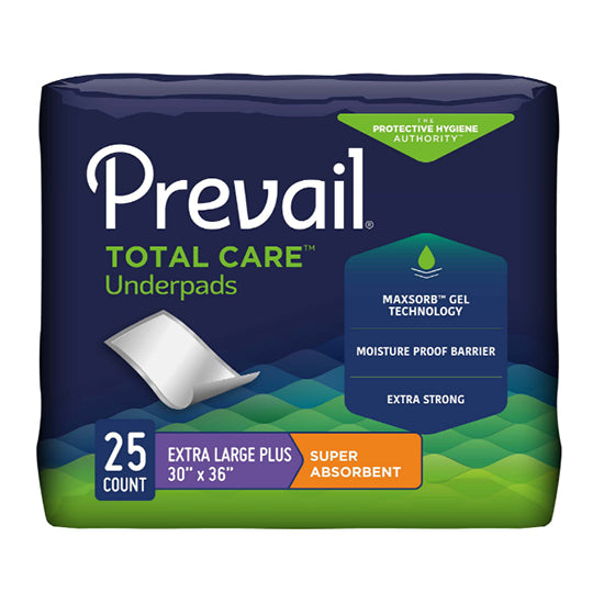 First Quality Prevail Night Time Disposable Underpads, 30" x 36" (UP-425)