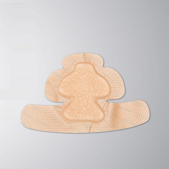 ZeniMedical ZeniFoam Gentle Border Polyurethane Foam Dressing, Heel (30000-H)