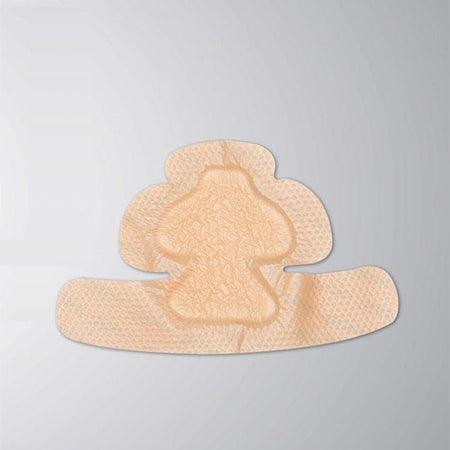 ZeniMedical ZeniFoam Gentle Border Polyurethane Foam Dressing, Heel (30000-H)