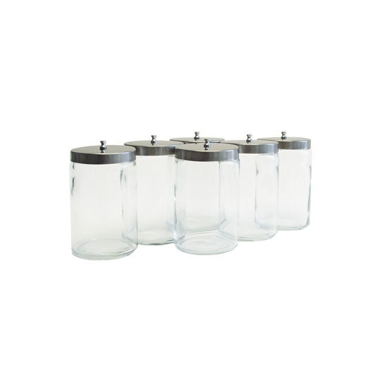 Grafco Unlabeled Flint Glass Sundry Jars (3458)