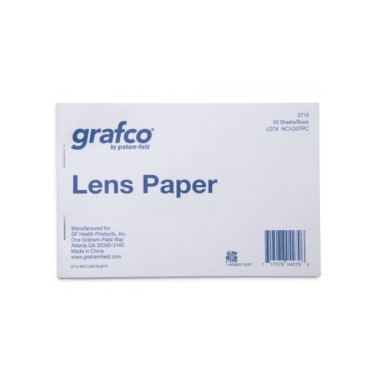 Grafco Lens Paper Soft, Thin, Silky Paper Sheets (3719)