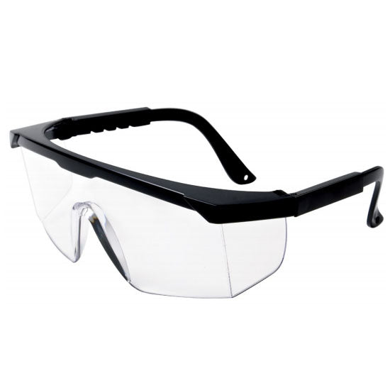 Grafco Safety Glasses with Side shields in Black Frame (9677)