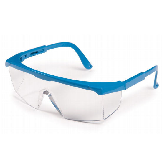 Grafco Safety Glasses with Side shields in Blue Frame (9677BL)