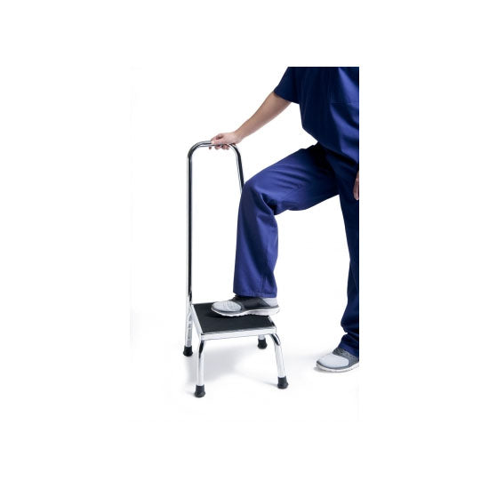 Grafco Safety Step-Up Stool, Chrome Plated Steel (GF1840C-2)
