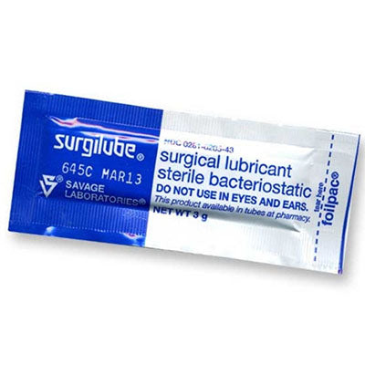 HR Pharmaceuticals Surgilube Surgical Lubricant 3g Foilpac (281020543)