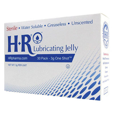 HR Pharmaceuticals OneShot Lubricating Jelly 3g, CarePac (LJ208)