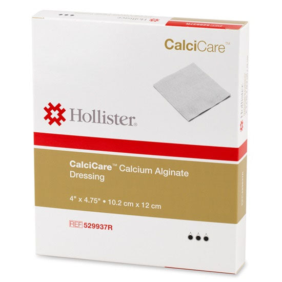 Hollister CalciCare Calcium Alginate Dressing, 4" x 4.75" (529937R), 10/EA
