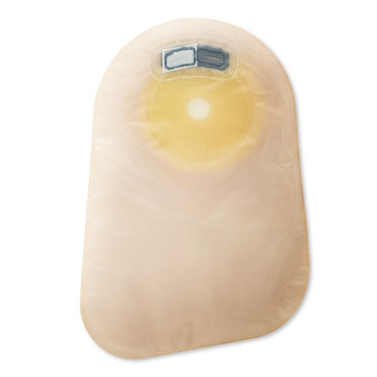 Hollister Premier One-Piece Closed Ostomy Pouch, Flat SoftFlex Barrier, Cut-to-fit, 2-1/8", Transparent (82400)
