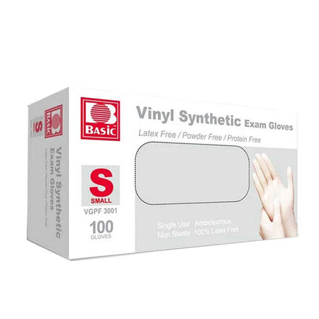 INTCO Vinyl Exam Gloves, Small (VGPF3001)