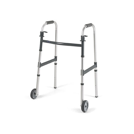 Invacare I-Class Adult Paddle Walker, 5" Fixed Wheels (6291-5F)