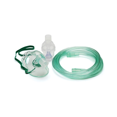 John Bunn Mask and Nebulizer Kit, Pediatric, Green (GF64095)