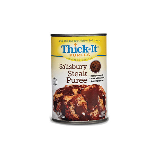 Thick-It Purees Salisbury Steak Puree, 15 oz Can (H314)