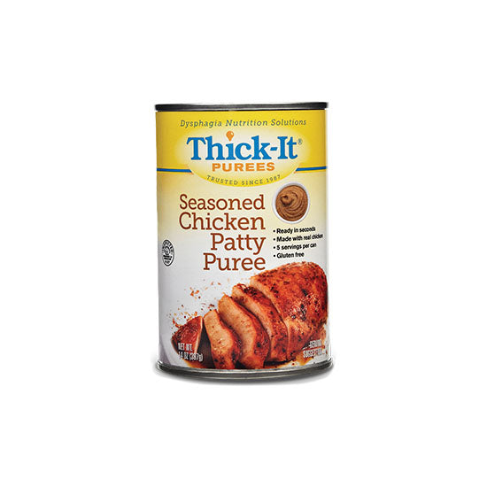 Thick-It Purees Seasoned Chicken Patty Puree, 15 oz Can (H318)