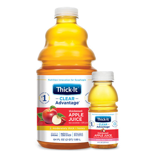 Thick-It Clear Advantage, Thickened Apple Juice, Mildly Thick, Nectar, 8 fl oz (B455)