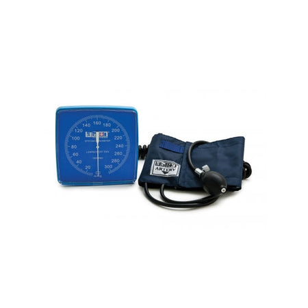 Labtron Wallmax Aneroid Sphygmomanometer, Adult, Blue (222)