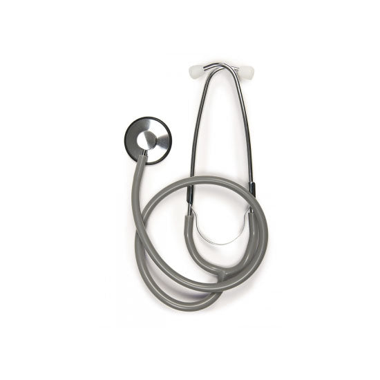 Labtron Lightweight Single Head Stethoscope, Grey (300DLX-GY)