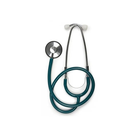 Labtron Lightweight Single Head Stethoscope, Disposable, Teal (300DLX-TL)