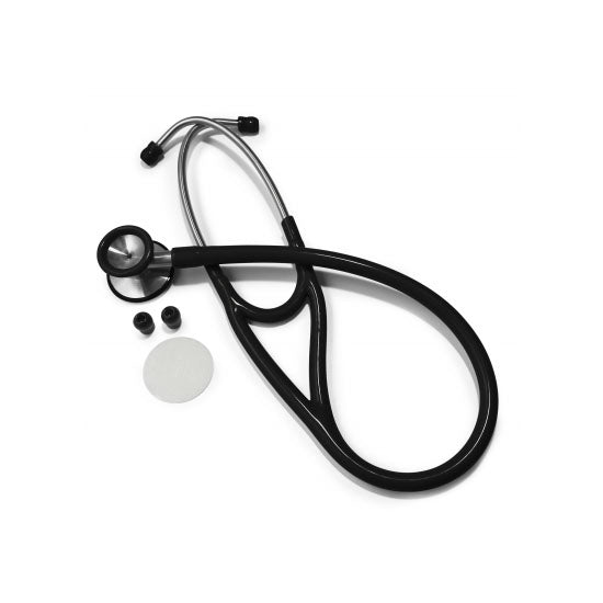 Labtron Cardiology Stethoscope, Black (425BLK)