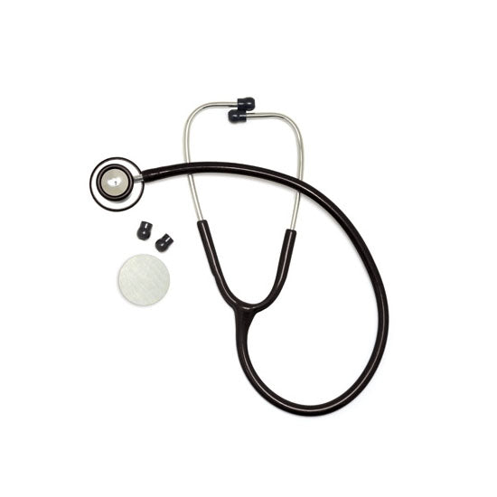 Labtron Panascope Stethoscopes-Lightweight With Adult Chestpiece, Black (500)