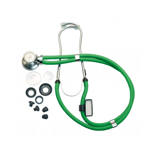 Labtron 22" Neon Series Sprague Rappaport-Type Stethoscope, Neon Green (602N-GR)