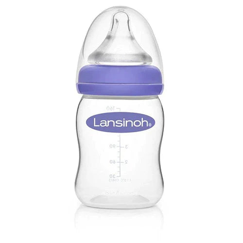 Lansinoh Breastfeeding Bottles with NaturalWave Nipple, 5oz (71053)