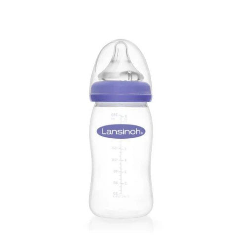 Lansinoh Breastfeeding Bottles with NaturalWave Nipple, 8oz (71055)