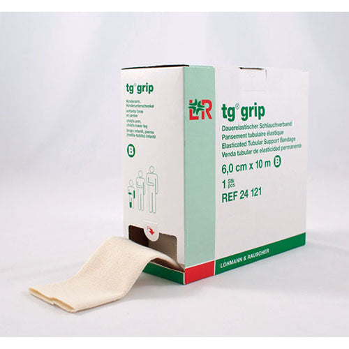 Lohmann and Rauscher tg grip Elasticated Tubular Support Bandage, Size J, (24127)
