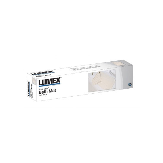 Lumex Sure-Safe Bath Mat, White (2050A)