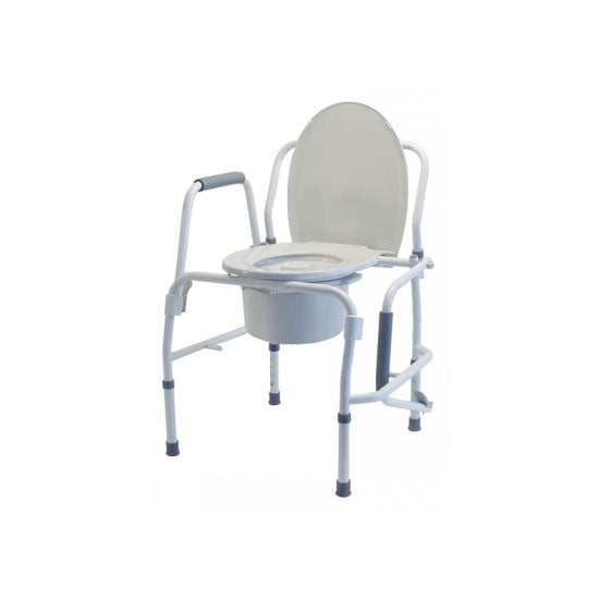 Lumex Silver Collection Steel Drop Arm 3-in-1 Commode (6433A-2)