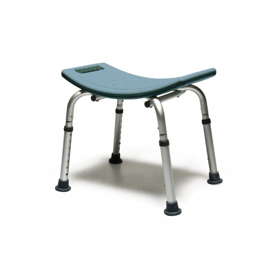 Lumex Platinum Collection Bath Seat without Backrest, Retail Packaging, Steel Blue (7931RB-1)