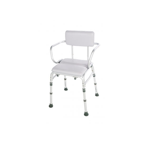 Lumex Knock Down Padded Bath Seat with Arms (7945KD-1)