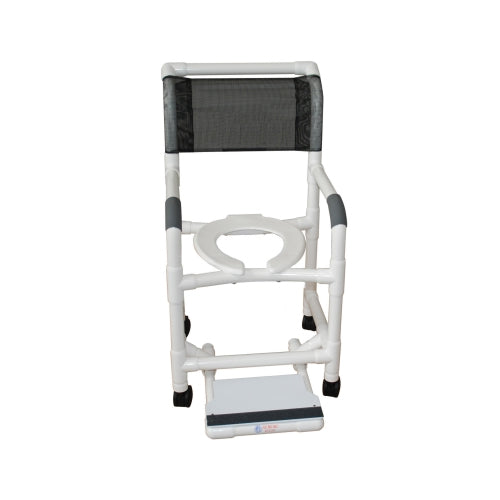 Lumex 26" PVC Bariatric Shower Commode Chair (89251)