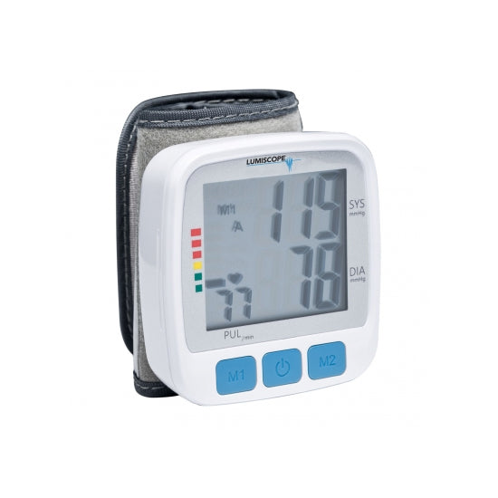 Lumiscope Automatic Wrist Blood Pressure Monitor, Black (1143)