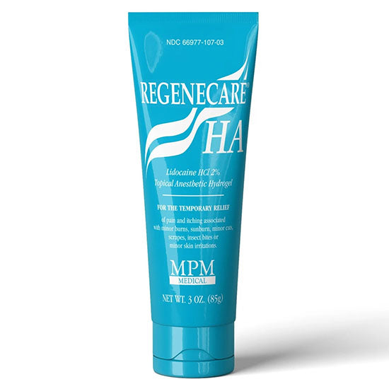 MPM Medical Regenecare HA Wound Care Gel with 2% Lidocaine, 3 oz (MP00100)