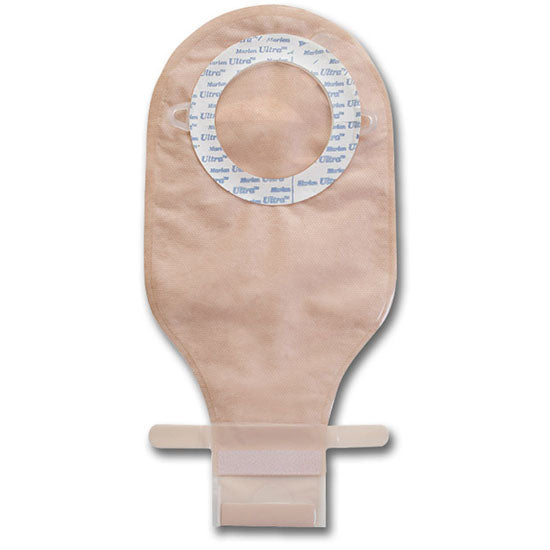 Marlen UltraMax Gemini Ileostomy Drainable Two-Piece Pouch, with Kwick-Klose II and Filter, Opaque (25250)
