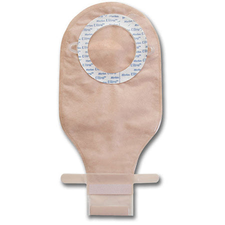 Marlen UltraMax Gemini Ileostomy Drainable Two-Piece Pouch, with Kwick-Klose II and Filter, Transparent (25260)