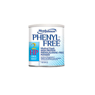Mead Johnson Phenyl-Free 2HP Non-GMO Formula, Vanilla Scent, 1 lb Can (891401)