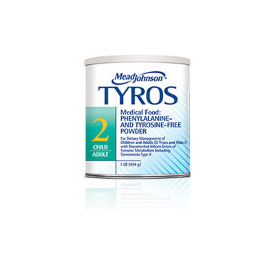 Mead Johnson TYROS 2 Non-GMO Category 2 Metabolic Powder, 1 lb Can (891801)