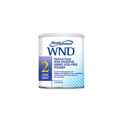 Mead Johnson WND 2 Powder, Non-GMO Formula, Vanilla Scent, 1 lb Can (892001)