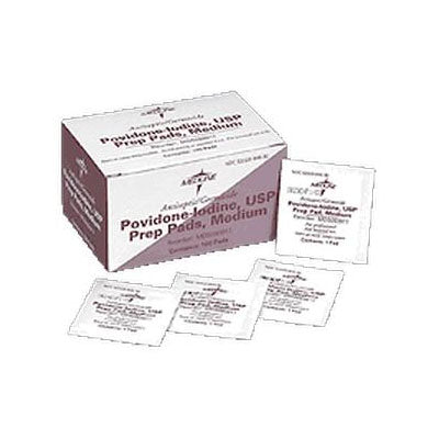 Medline Povidone Iodine 10% USP, Prep Pad (MDS093917)