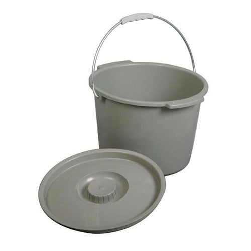 Medline Commode Bucket with Lid (MDS80306B)