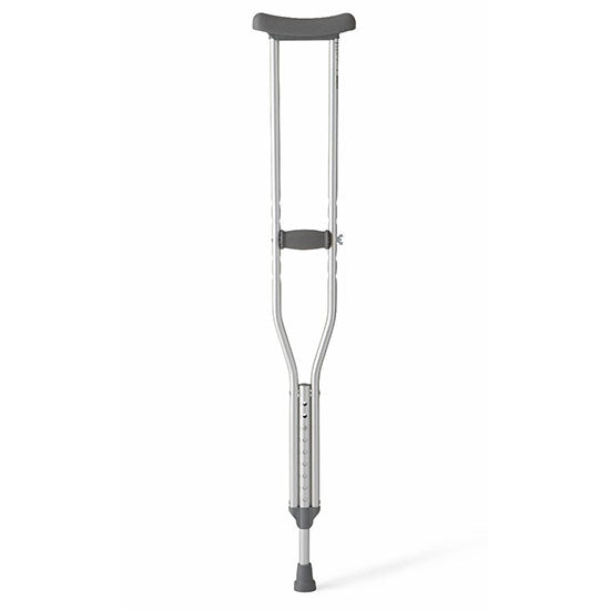 Medline Guardian Adult Aluminum Crutches, Medium (MDSV80535)