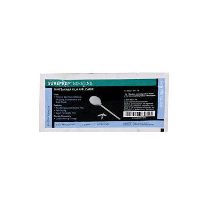 Medline SurePrep No-Sting Skin Barrier Applicator Swab, 3mL (MSC1513)