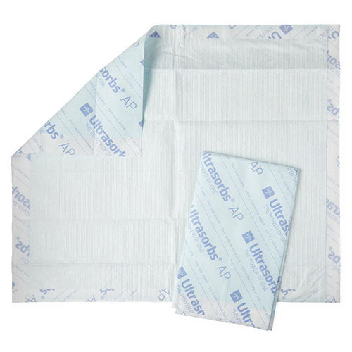 Medline Ultrasorbs Air-Permeable Drypad Underpads, 31" x 36" (ULTRASORB3136)
