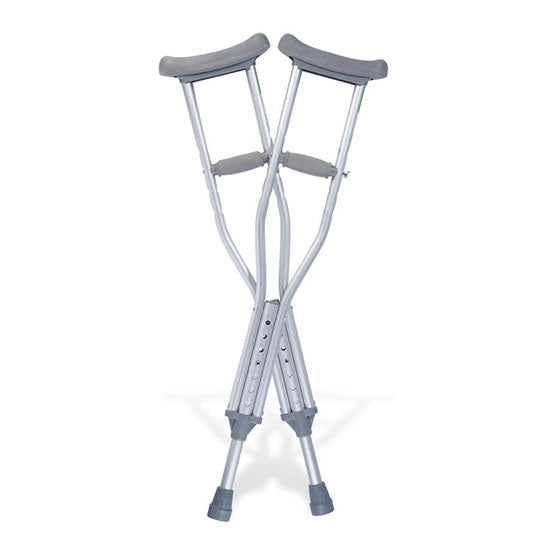 Medline Guardian Aluminum Pushbutton Crutches, Child (G53314-8)