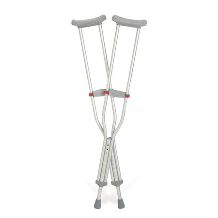 Medline Red-Dot Aluminum Crutches Youth (G92-214-8)